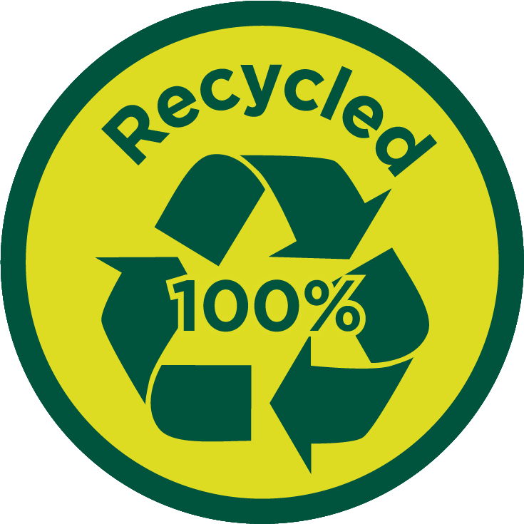 100 % recyklingu