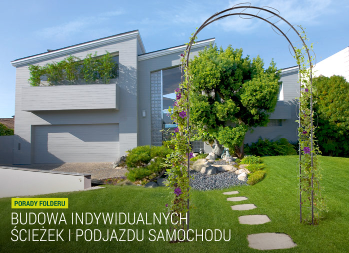 Budowa indywidualnych ścieżek i podjazdu samochodu