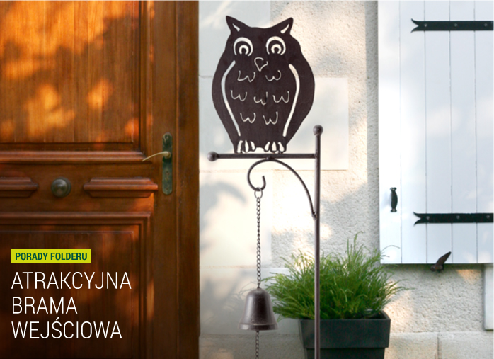 Atrakcyjna brama wejściowa