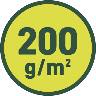 200 g/m2
200 g/m2