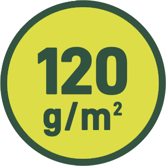 120 g/m2
120 g/m2
