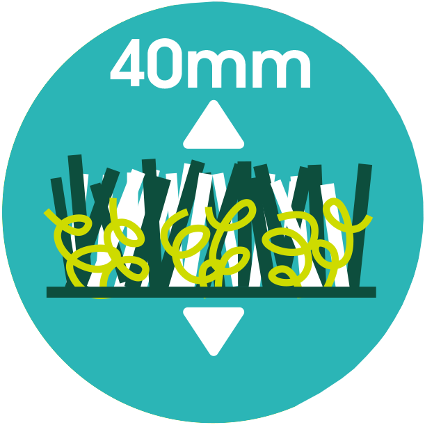 Sztuczna trawa 40 mm Sztuczna trawa 40 mm